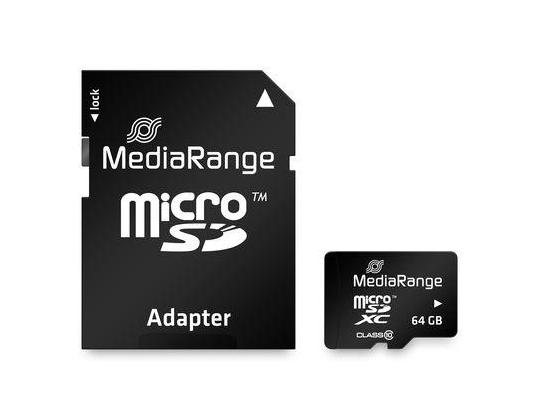 MUISTI MICRO SDXC 64GB C10/W/SOVITIN MR955 MEDIARANGE