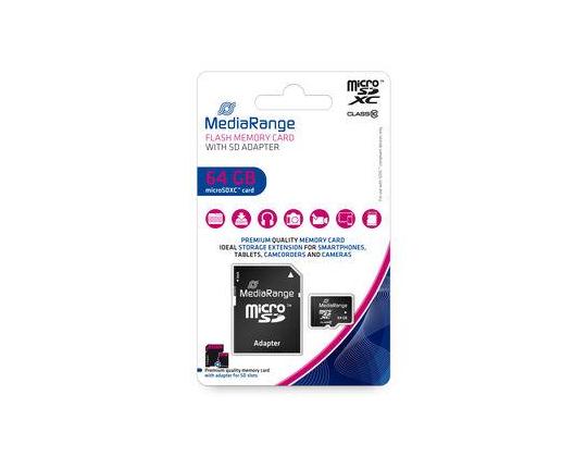 MUISTI MICRO SDXC 64GB C10/W/SOVITIN MR955 MEDIARANGE