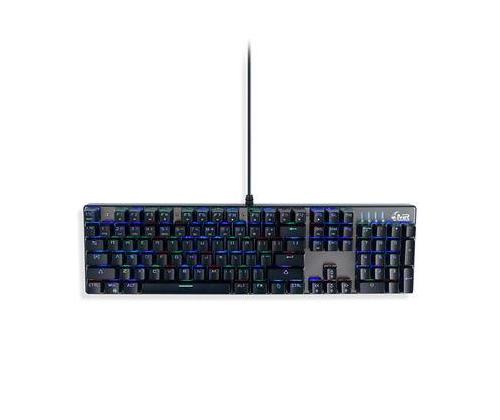 NÄPPÄIMISTÖ GS101 MUSTA/HOPEA/MRGS101-UK MEDIARANGE