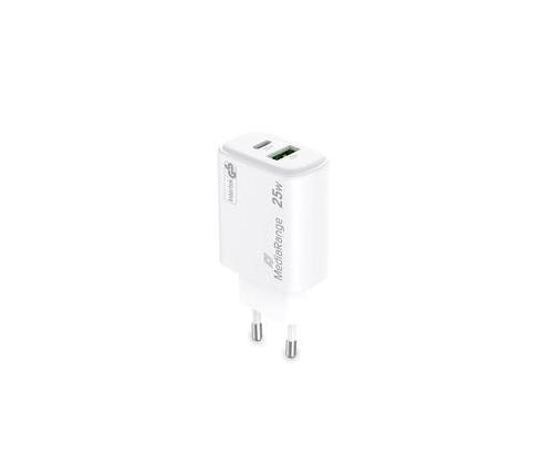 VIRTASOVITIN USB/USB-C 25W/FAST MRMA112-2 MEDIARANGE