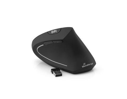 Hiiri USB OPTICAL WRL 6-PAINIKE / OIKEA MUSTA MROS232 KESKIPÄÄRI