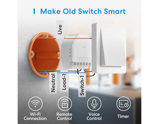 SMART HOME WI-FI/SEINÄKYTKIN MSS810HK MEROSS