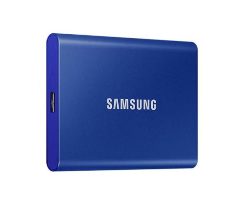 Ulkoinen SSD SAMSUNG T7 2TB USB 3.2 Kirjoitusnopeus 1000 Mt/s Lukunopeus 1050 Mt/s MU...