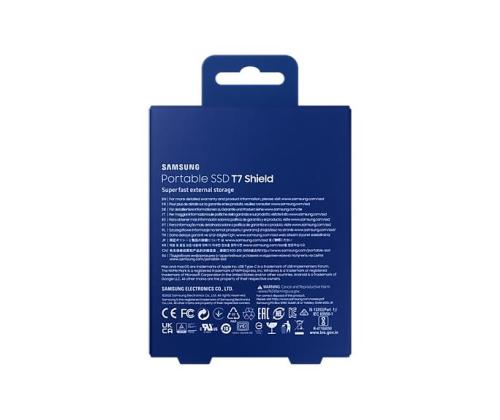 Ulkoinen SSD-levy SAMSUNG T7 1TB USB 3.2 Kirjoitusnopeus 1000 Mt/s Lukunopeus 1050 Mt/s MU...