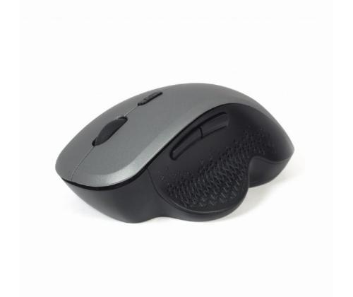 Hiiri USB OPTICAL WRL BLACK/SP. HARMAA MUSW-6B-02-BG KALLO