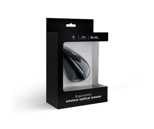 Tietokonehiiri USB OPTICAL langaton musta ERGONOMIC MUSW-ERGO-01 GEMBIRD