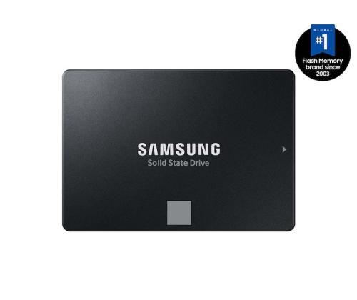 SSD Samsung 870 EVO 250GB SATA MLC Kirjoitusnopeus 530 Mt/s Lukunopeus 560 Mt/s 2,5" MTBF.