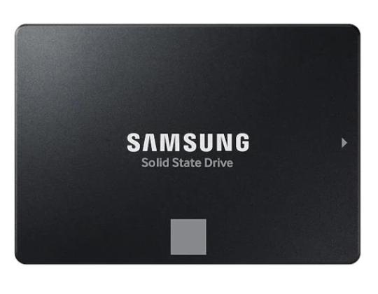 SSD Samsung 870 EVO 250GB SATA MLC Kirjoitusnopeus 530 Mt/s Lukunopeus 560 Mt/s 2,5" MTBF.