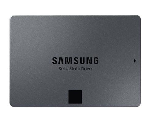SSD Samsung 870 QVO 4TB SATA 3.0 kirjoitusnopeus 530 Mt/s Lukunopeus 560 Mt/s 2.5" TBW.