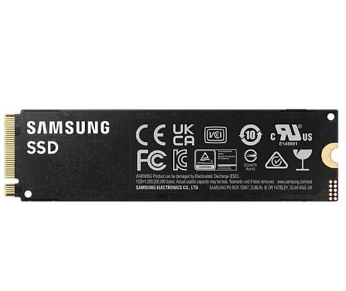 SSD SAMSUNG 990 PRO 1TB M.2 PCIE NVMe MLC Kirjoitusnopeus 6900 Mt/s Lukunopeus 7450 Mt/s...