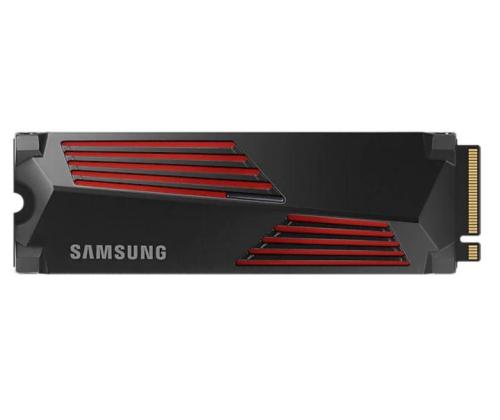 SSD SAMSUNG 990 PRO jäähdytyslevyllä 1 Tt M.2 PCIE NVMe MLC Kirjoitusnopeus 6900 Mt/s Lukunopeus...