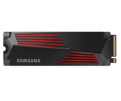 SSD SAMSUNG 990 PRO jäähdytyslevyllä 4TB M.2 PCIe Gen4 NVMe TLC Kirjoitusnopeus 6900 MBytes/sec Lue...