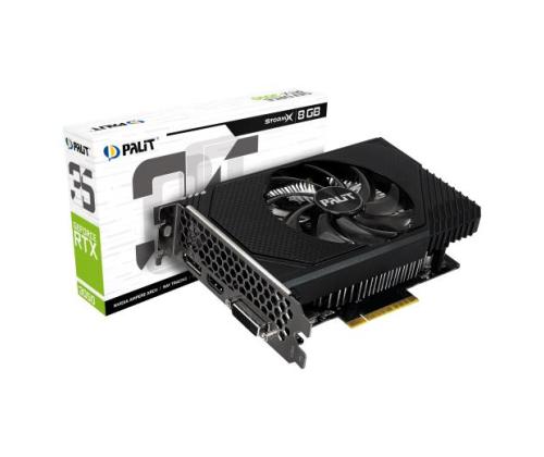 Näytönohjain PALIT NVIDIA GeForce RTX 3050 8 Gt GDDR6 128 bit PCIE 4.0 16x GPU 1552 MHz Dual...