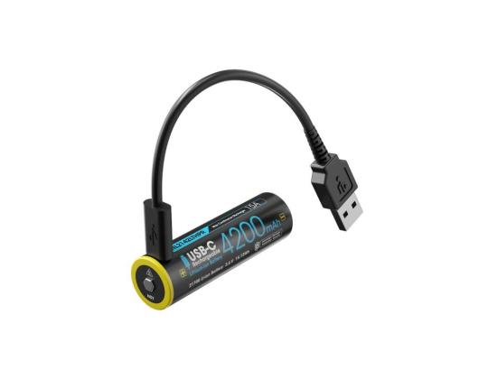 AKKU RECH. AA 21700 4200MAH/USB-C NL2142LTHPR NITECORE