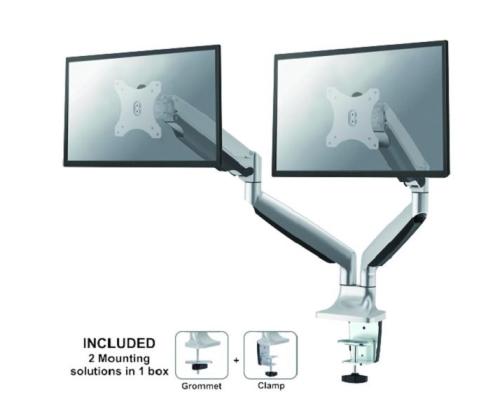 MONITORI ACC PÖYTÄKIRJA 10-32&amp;quot;/NM-D750DSILVER NEOMOUNTS