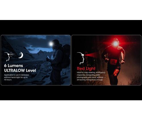 AJOVALAISIN NU-SARJA 400 LUMENIA/NU25 MCT NITECORE NITECORE