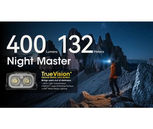 AJOVALAISIN NU-SARJA 400 LUMENIA/NU25 MCT NITECORE NITECORE