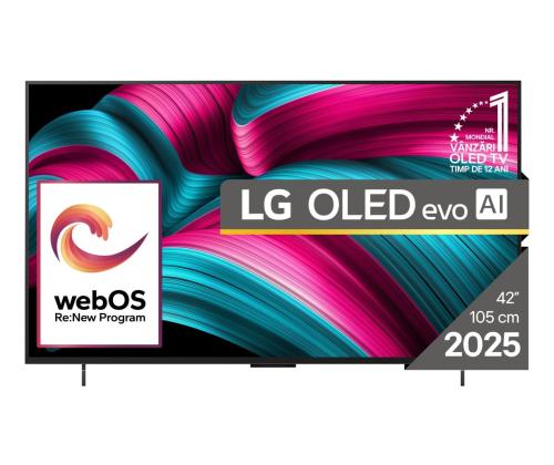 Televisio LG 42" OLED/4K/Smart 3840x2160 Langaton LAN Bluetooth webOS Musta OLED42C51LA