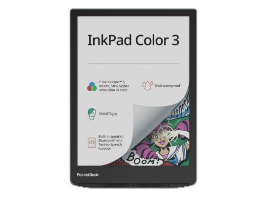 E-Reader POCKETBOOK InkPad Color 3 7,8" 1872x1404 1xUSB-C Langaton LAN Bluetooth PB743K3-1-WW