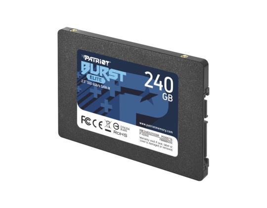 SSD PATRIOT Burst Elite 240 Gt SATA 3.0 3D NAND Kirjoitusnopeus 320 Mt/s Lukunopeus 450 Mt...