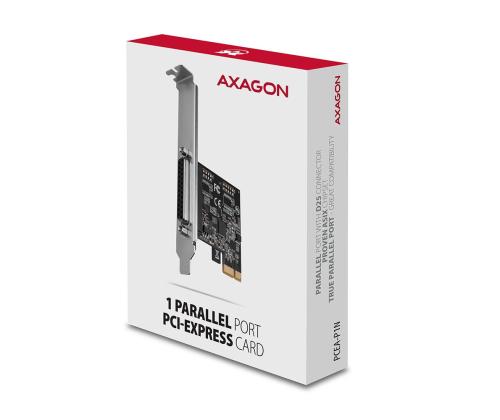 VERKKOKORTTI PCIE 1PORT/SP&amp;amp;LP PCEA-P1N AXAGON