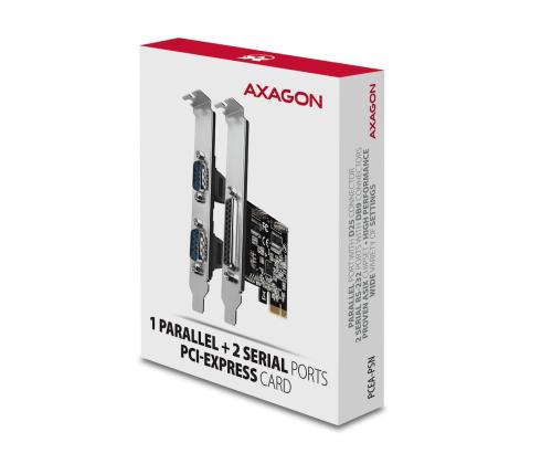 VERKKOKORTTI PCIE 250KBPS/SP&amp;amp;LP PCEA-PSN AXAGON