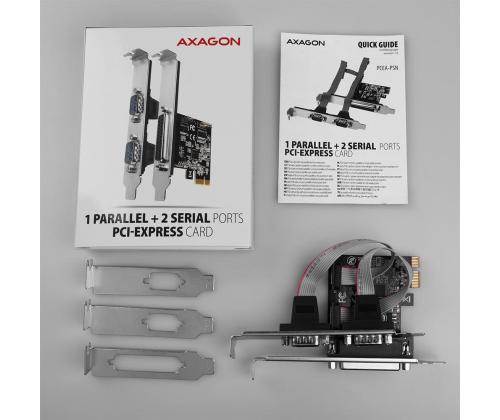 VERKKOKORTTI PCIE 250KBPS/SP&amp;amp;LP PCEA-PSN AXAGON