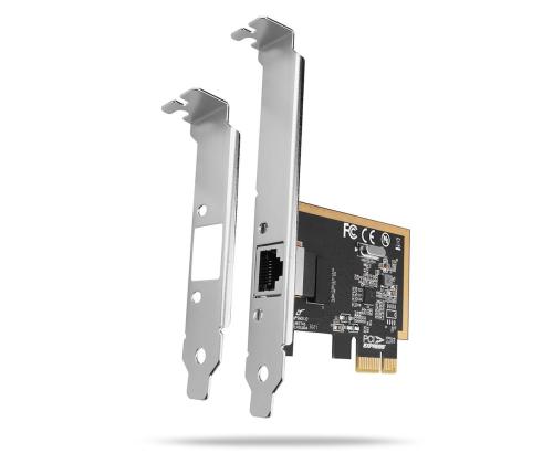 VERKKOKORTTI PCIE 1GBE 1PORT/SP&amp;amp;LP PCEE-GRF AXAGON