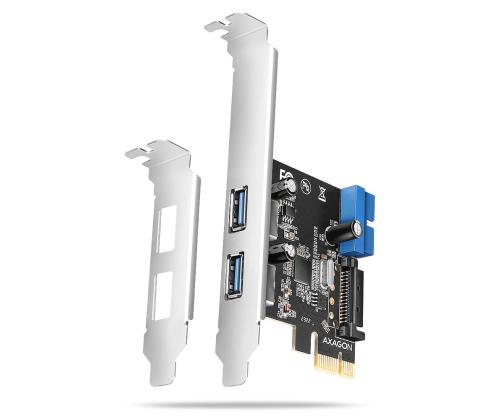 I/O-KORTTI PCIE USB 5GBPS 4PORT/SP&amp;amp;LP PCEU-232RS AXAGON