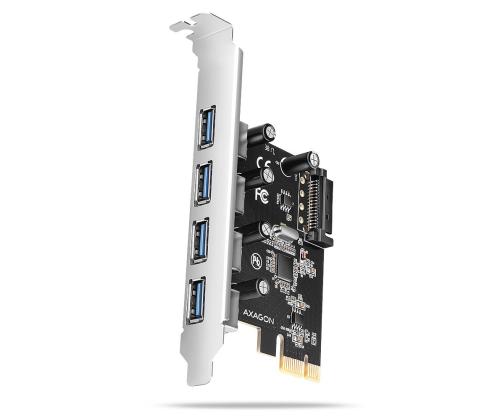 I/O-KORTTI USB2 PCIE 4PORT/PCEU-430RS AXAGON