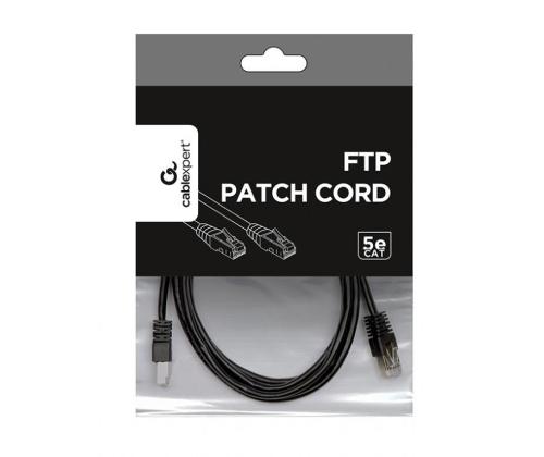 PATCH-KAAPELI CAT5E FTP 2M/PP22-2M/BK GEMBIRD GEMBIRD