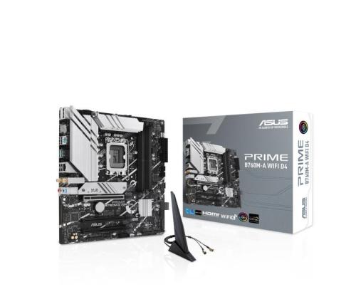 Emolevy ASUS Intel B760 Express LGA1700 Micro-ATX Muisti DDR4 Muistipaikat 4 3xPCI-Express 4.0...