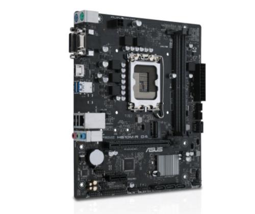 Emolevy ASUS Intel H610 LGA1700 Micro-ATX Muisti DDR4 Muistipaikat 2 1xPCI-Express 1x 1xPCI...
