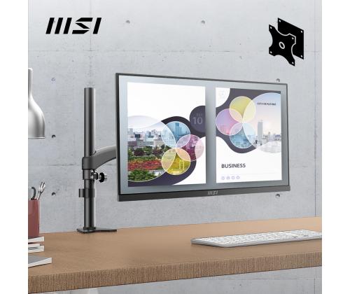 LCD-monitori MSI PRO MP251 24.5" Business Panel IPS 1920x1080 16:9 100 Hz 1 ms Kaiuttimet Väri...
