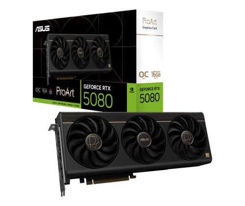 Näytönohjain ASUS NVIDIA GeForce RTX 5080 16 GB GDDR7 256 bit PCI Express 5.0 Active PROART;