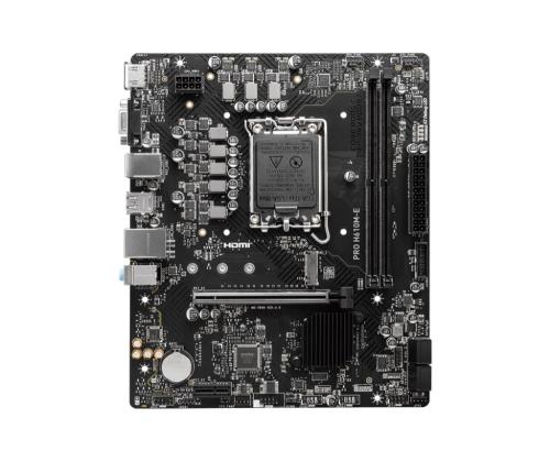 Emolevy MSI Intel H610 LGA1700 Micro-ATX Muisti DDR5 Muistipaikat 2 1xPCI-Express 1x 1xPCI...