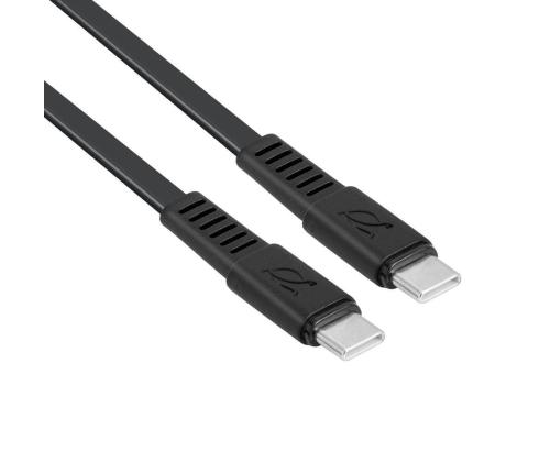 KAAPELI USB-C-USB-C 1,2M/MUSTA PS6005 BK12 RIVACASE