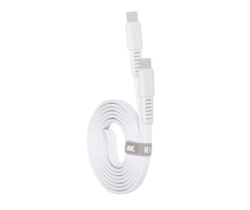KAAPELI USB-C USB-C 1.2M/VALKOINEN PS6005 WT12 RIVACASE