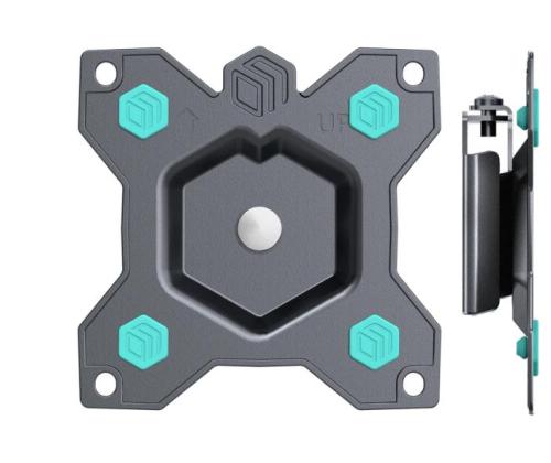 TV-SARJA ACC WALL MOUNT /10-35"/MUSTA R1-B ONKRON