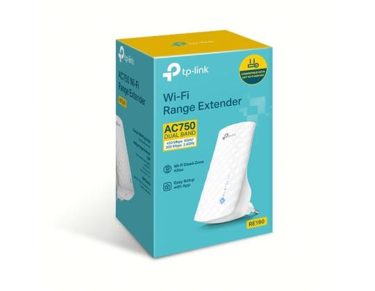 WRL RANGE EXTENDER 750MBPS/RE190 TP-LINK