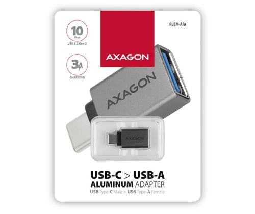I/O-SOVITIN USB-C M - USB-A F/RUCM-AFA AXAGONILLE