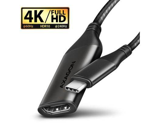 CABLE USB-C TO HDMI 0.25M/RVC-HI2M AXAGON