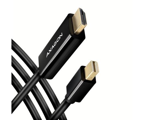 KAAPELI MINI DP - HDMI 1.8M/RVDM-HI14C2 AXAGONIIN