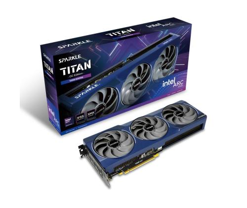 Näytönohjain SPARKLE Intel Arc B580 12 GB GDDR6 192 bittiä PCIE 4.0 8x Active SB580T-12GOC