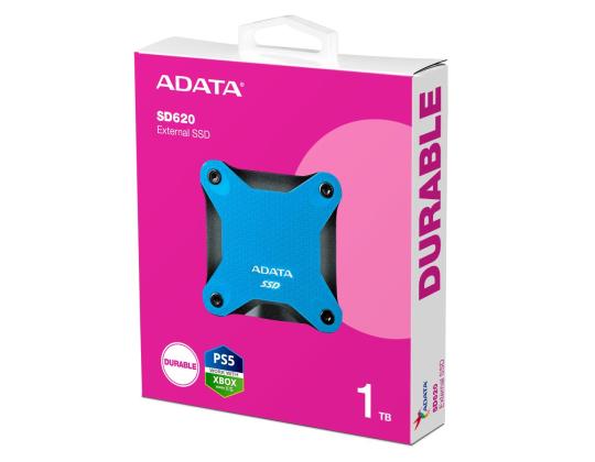 Ulkoinen SSD ADATA SD620 1TB USB 3.2 Kirjoitusnopeus 460 Mt/s Lukunopeus 520 Mt/s SD620...