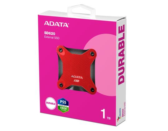 Ulkoinen SSD ADATA SD620 1TB USB 3.2 Kirjoitusnopeus 460 Mt/s Lukunopeus 520 Mt/s SD620...