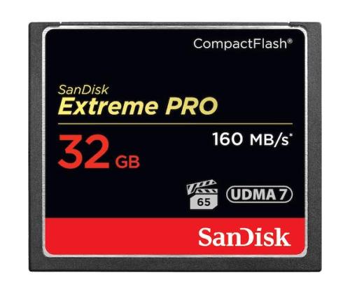 MUISTI COMPACT FLASH 32GB/SDCFXPS-032G-X46 SANDISK