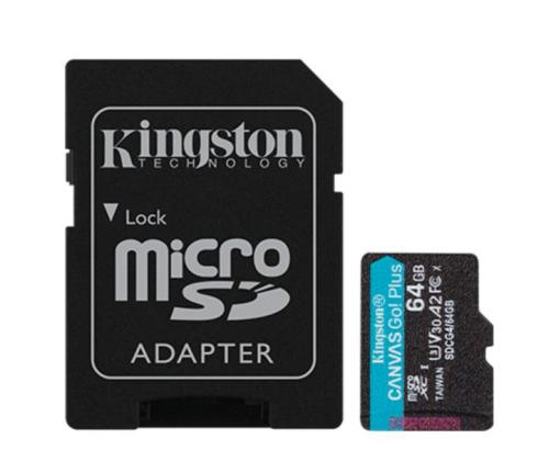 MUISTI MICRO SDXC 64GB UHS-I/3PAKKAUS SDCG4/64GB KINGSTON