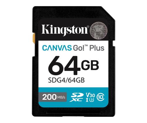 MUISTI SDXC 64GB UHS-I/SDG4/64GB KINGSTON