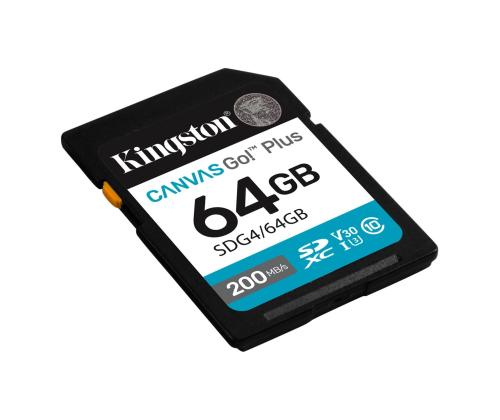 MUISTI SDXC 64GB UHS-I/SDG4/64GB KINGSTON